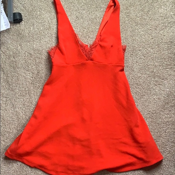 Forever 21 red plunging mini dress! - Picture 1 of 4